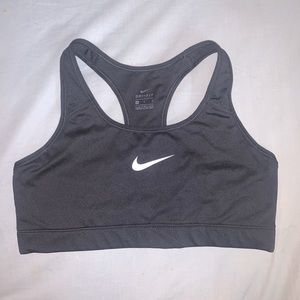 BLACK NIKE SPORTS BRA